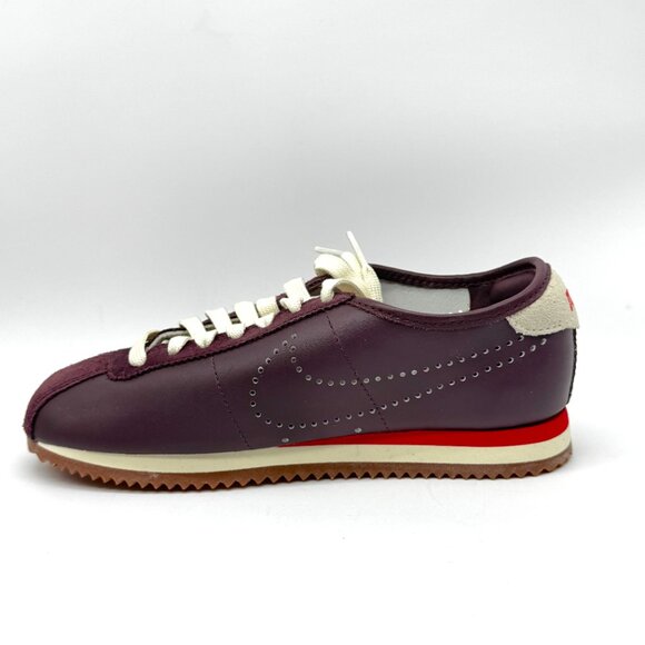 Nike Womens Cortez Leather Burgundy Crush Shoes Sz 6 New Sneaker HQ1841-601 - Picture 7 of 12